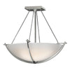 Hubbardton Forge Sterling Opal Glass (Gg) Compass Small Semi-Flush