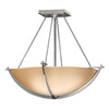 Hubbardton Forge Sterling Sand Glass (Ss) Compass Small Semi-Flush