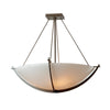 Hubbardton Forge Dark Smoke Opal Glass (Gg) Compass Large Semi-Flush