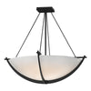 Hubbardton Forge Black Opal Glass (Gg) Compass Large Semi-Flush