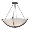 Hubbardton Forge Natural Iron Opal Glass (Gg) Compass Large Semi-Flush