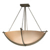 Hubbardton Forge Soft Gold Sand Glass (Ss) Compass Large Semi-Flush