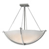 Hubbardton Forge Sterling Opal Glass (Gg) Compass Large Semi-Flush