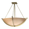 Hubbardton Forge Modern Brass Sand Glass (Ss) Compass Large Semi-Flush