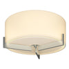 Hubbardton Forge Vintage Platinum Opal Glass (Gg) Axis Flush Mount