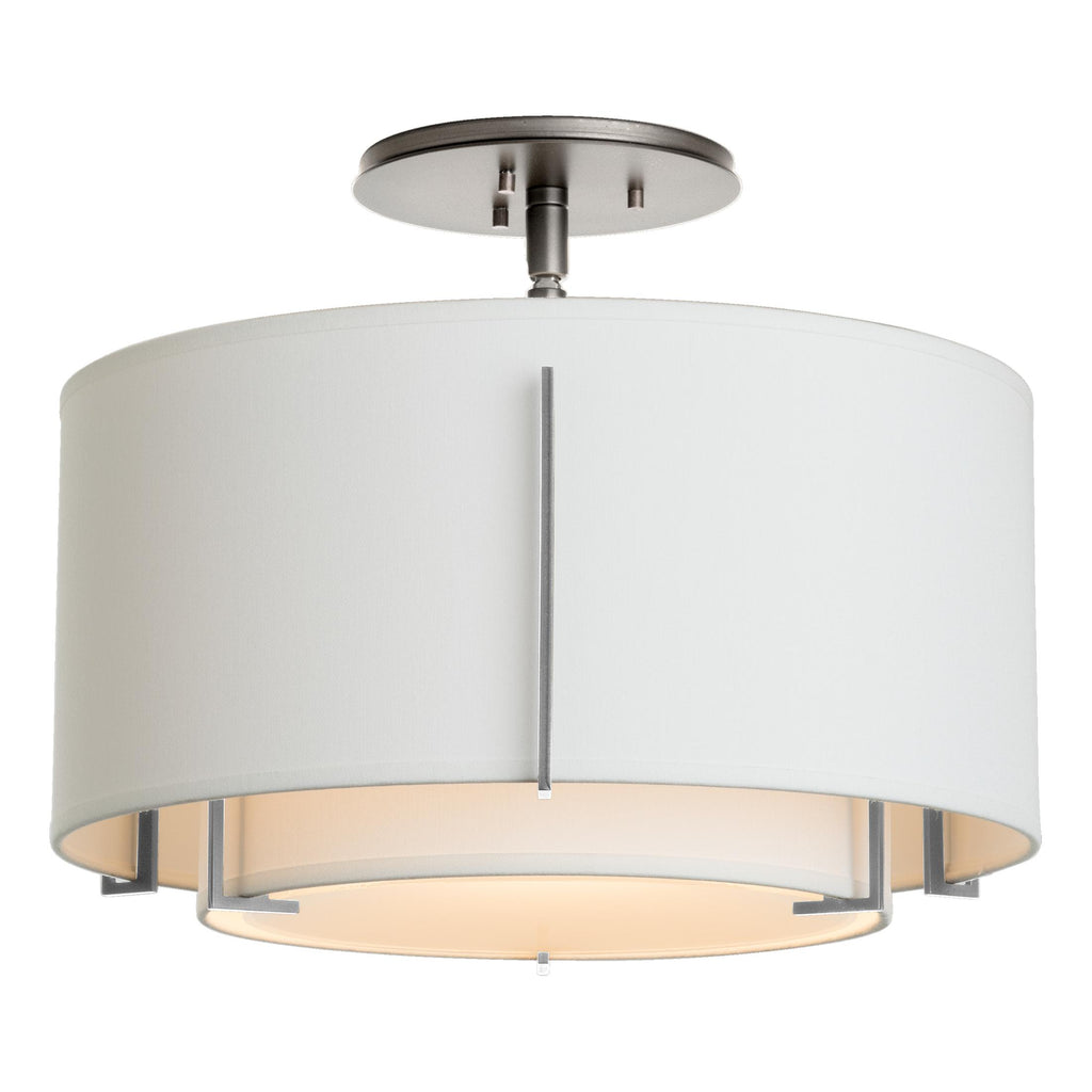 Hubbardton Forge Exos Small Double Shade Semi-Flush