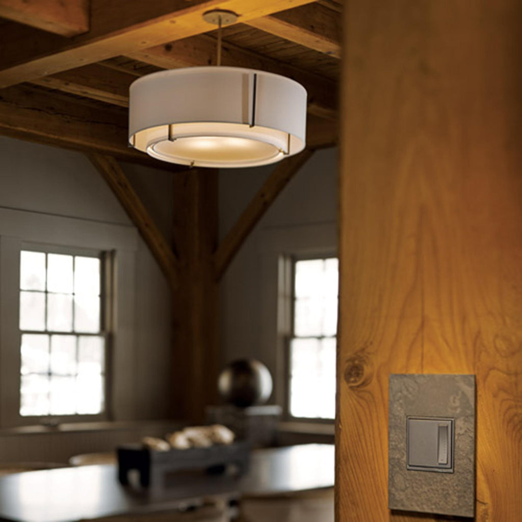 Hubbardton Forge Exos Double Shade Semi-Flush