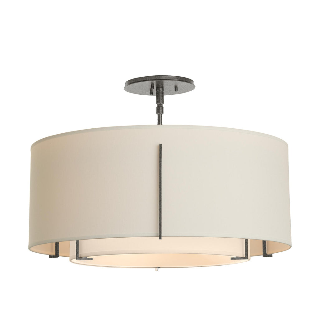 Hubbardton Forge Exos Double Shade Semi-Flush