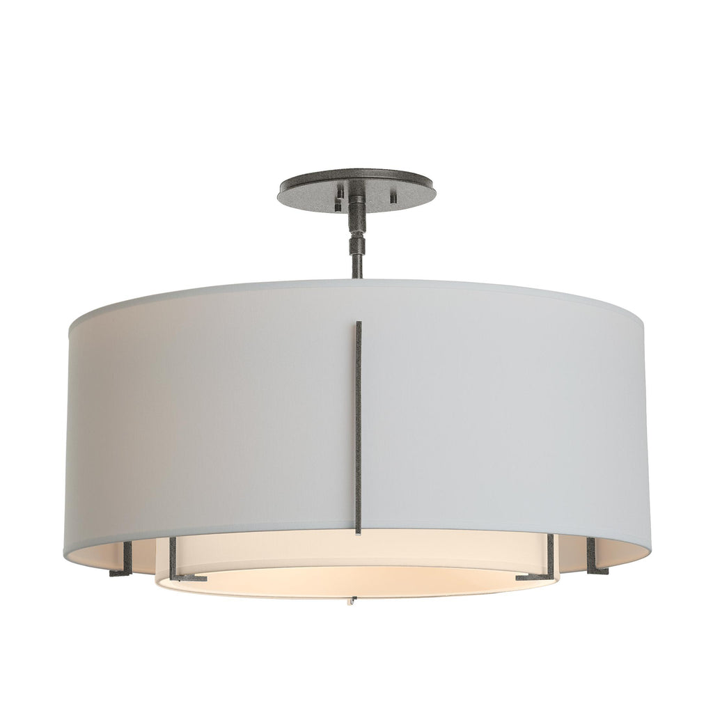 Hubbardton Forge Exos Double Shade Semi-Flush