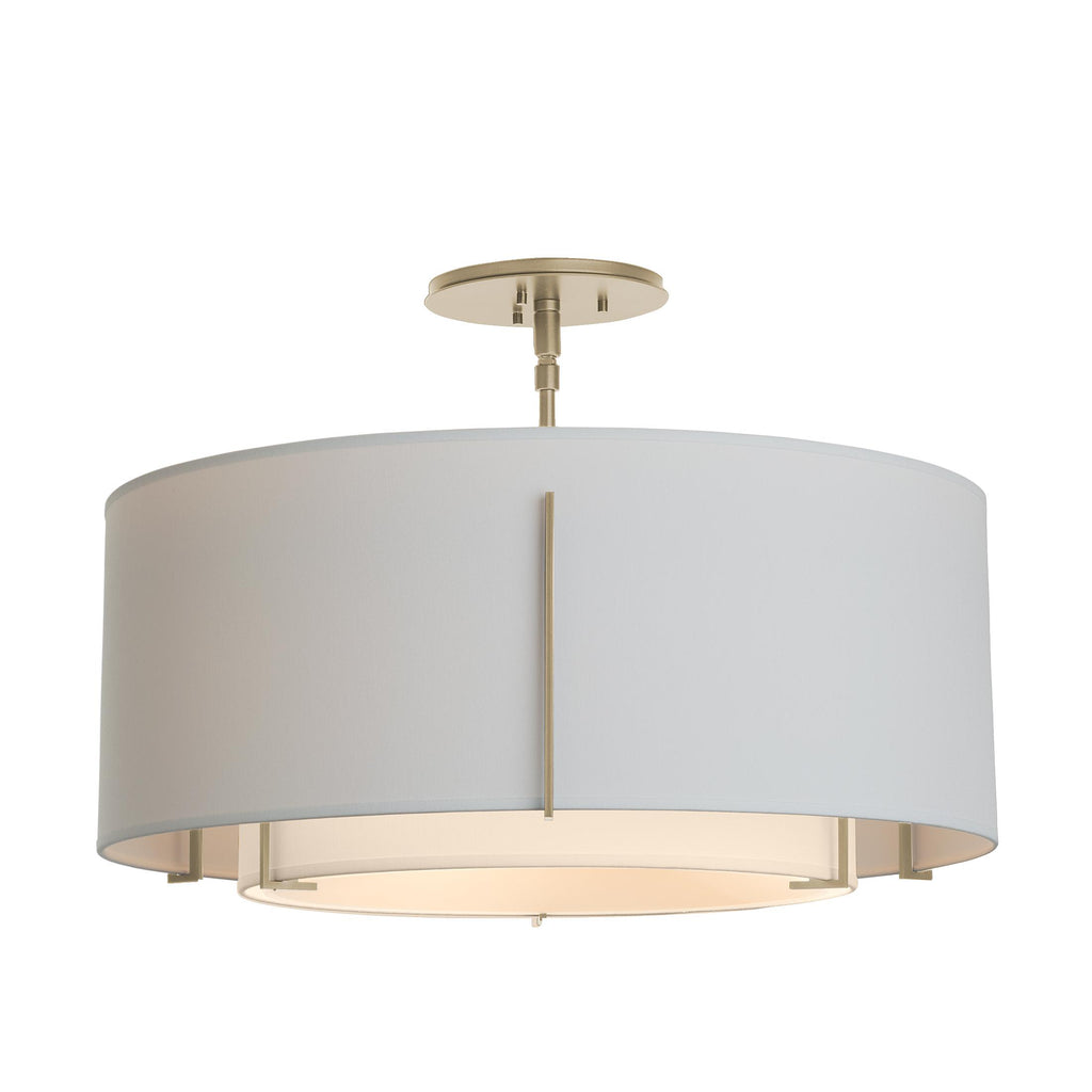 Hubbardton Forge Exos Double Shade Semi-Flush