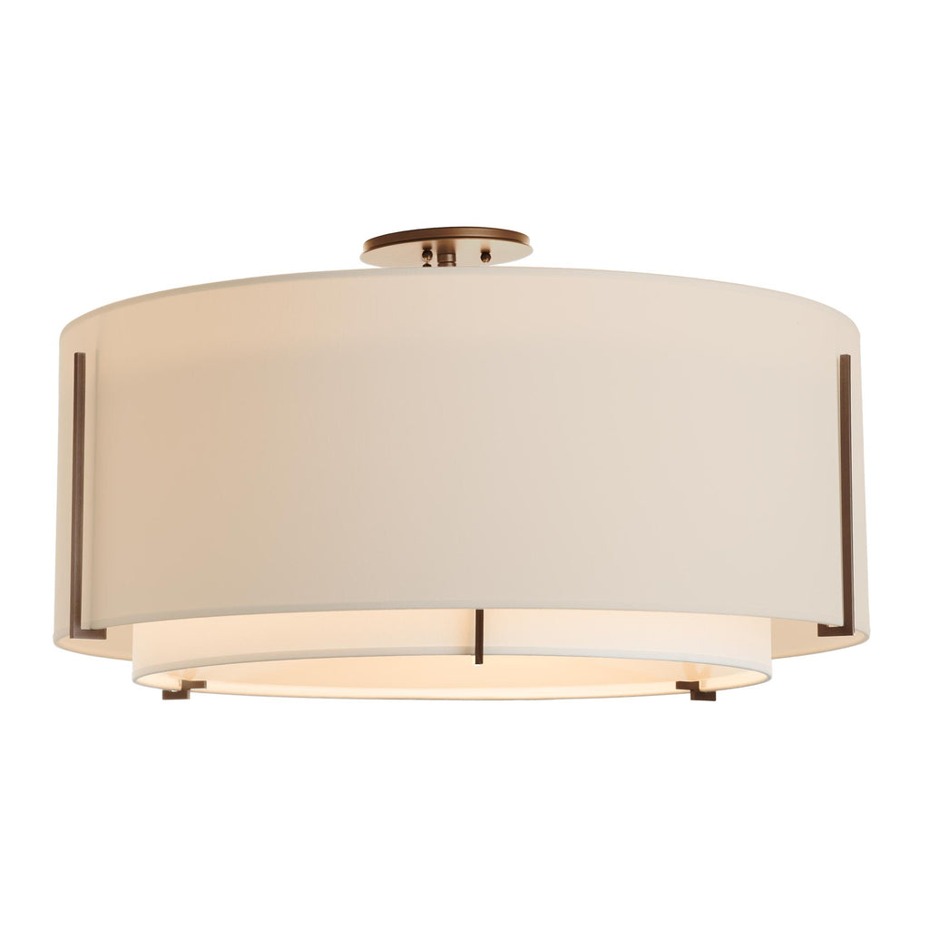 Hubbardton Forge Exos Large Double Shade Semi-Flush