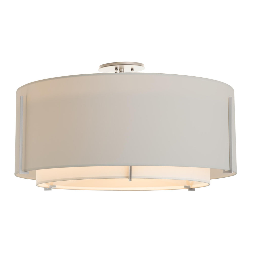 Hubbardton Forge Exos Large Double Shade Semi-Flush