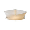 Hubbardton Forge Dark Smoke Spun Frost (Sh) Bento Semi-Flush Mount