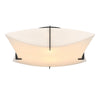 Hubbardton Forge Black Spun Frost (Sh) Bento Semi-Flush Mount