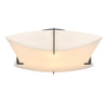 Hubbardton Forge Natural Iron Spun Frost (Sh) Bento Semi-Flush Mount