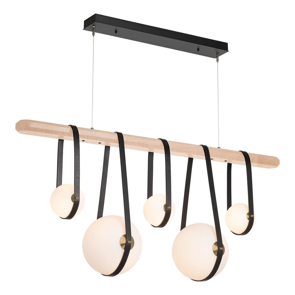 Hubbardton Forge Derby Linear 5-Light LED Pendant