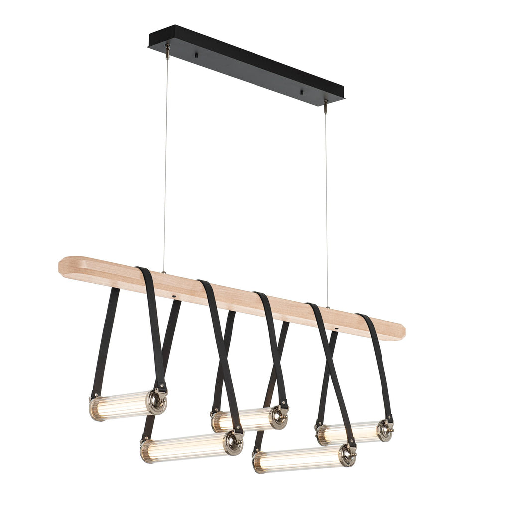 Hubbardton Forge York Linear 5-Light LED Pendant