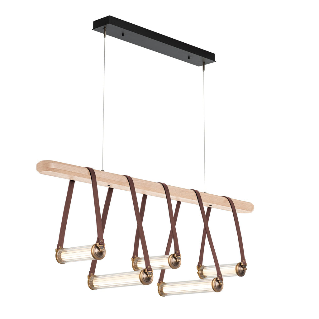 Hubbardton Forge York Linear 5-Light LED Pendant