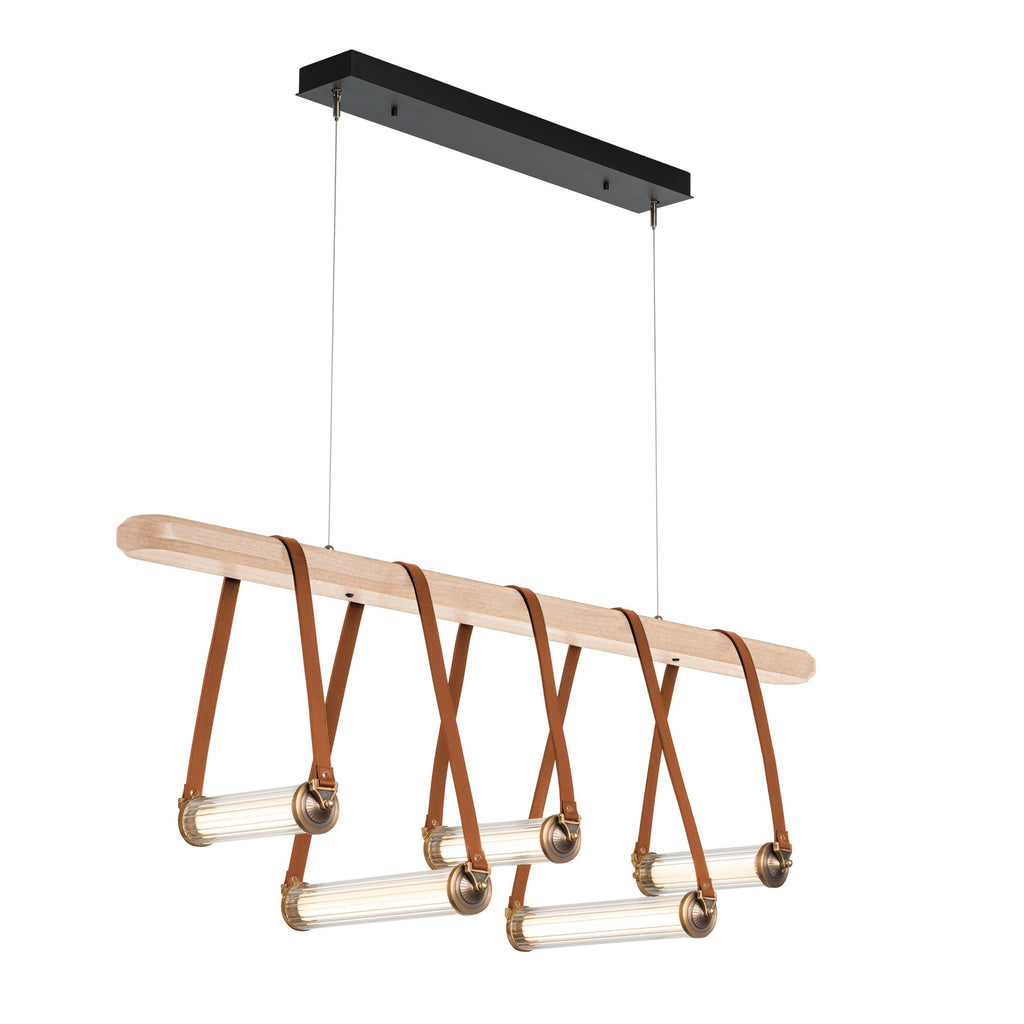 Hubbardton Forge York Linear 5-Light LED Pendant