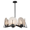 Hubbardton Forge Black Alabaster Callisto 7-Light Pendant