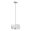 Hubbardton Forge Sterling Crystal Gatsby 4-Light Semi-Flush/Pendant