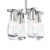 Hubbardton Forge Sterling Clear Glass (Zm) Eos Semi-Flush/Pendant