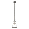 Hubbardton Forge Dark Smoke Clear Glass (Zm) Caliper Pendant