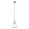 Hubbardton Forge Soft Gold Clear Glass (Zm) Caliper Pendant