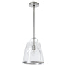 Hubbardton Forge Sterling Clear Glass (Zm) Caliper Pendant