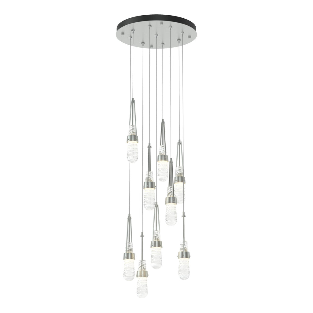 Hubbardton Forge Link 9-Light Blown Glass Pendant