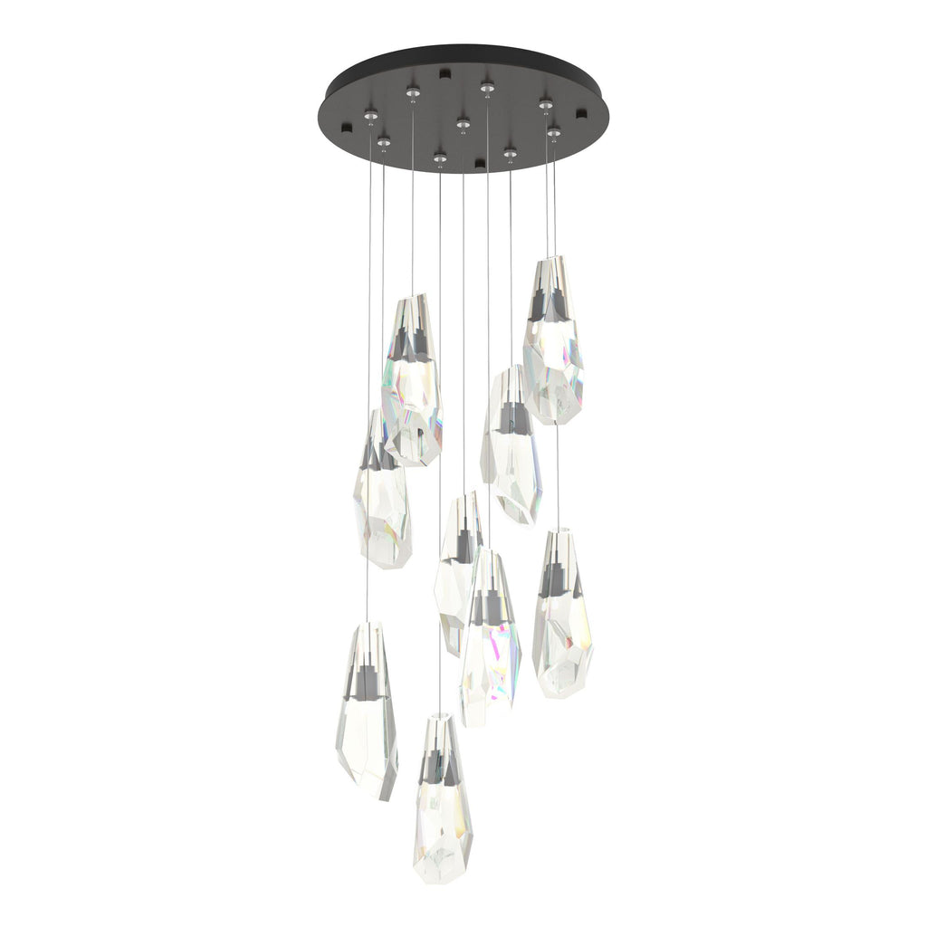 Hubbardton Forge Luma 9-Light Large Crystal Pendant