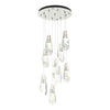 Hubbardton Forge Sterling Crystal Luma 9-Light Large Crystal Pendant