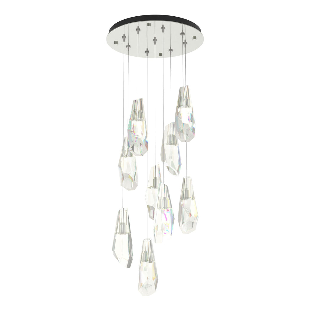 Hubbardton Forge Luma 9-Light Large Crystal Pendant