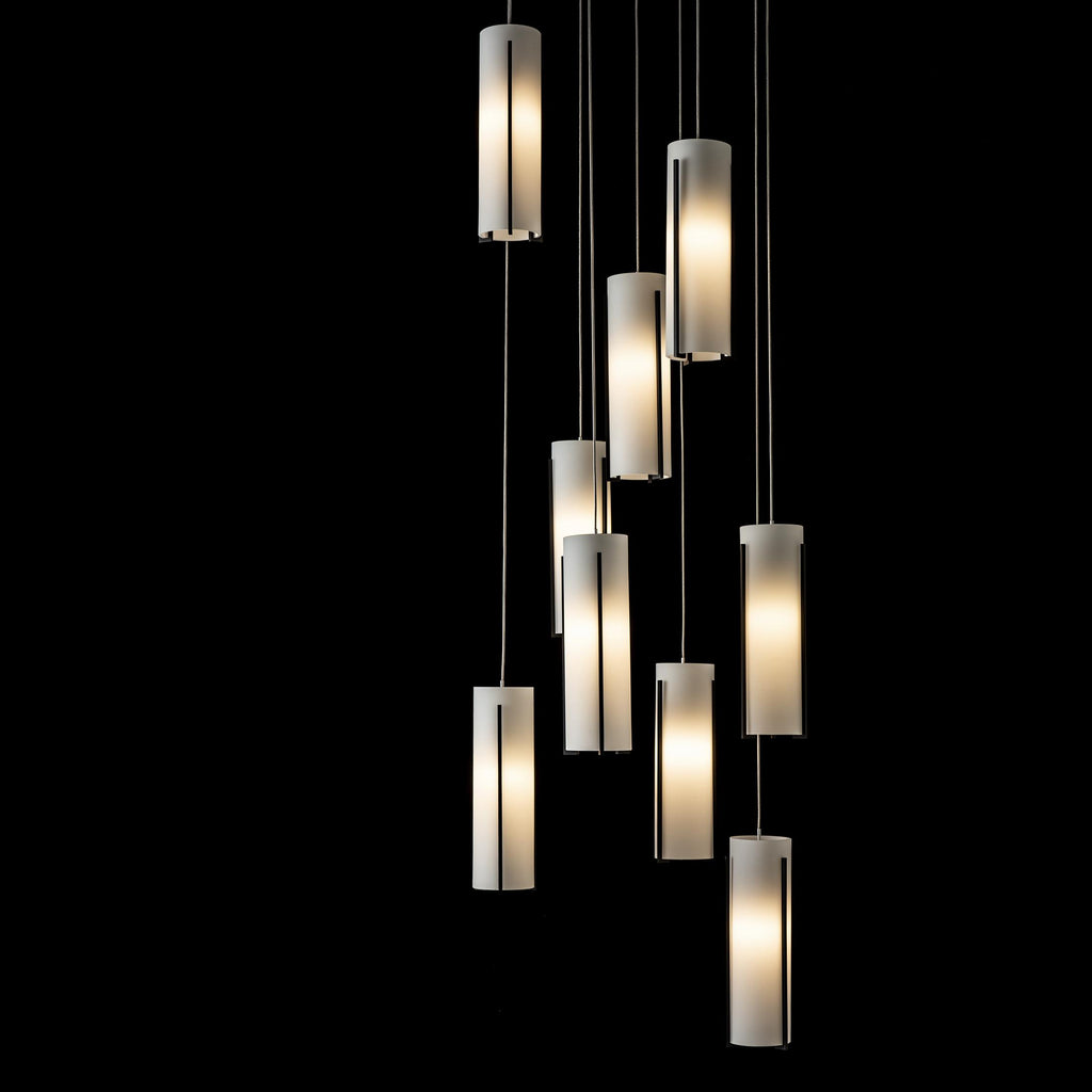 Hubbardton Forge Exos Glass 9-Light Pendant