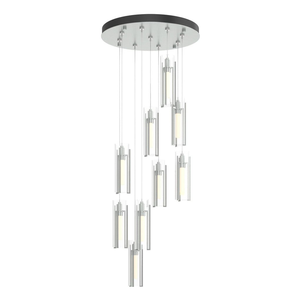 Hubbardton Forge Exos Glass 9-Light Pendant