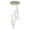 Hubbardton Forge Soft Gold Opal Glass (Gg) Exos Glass 9-Light Pendant