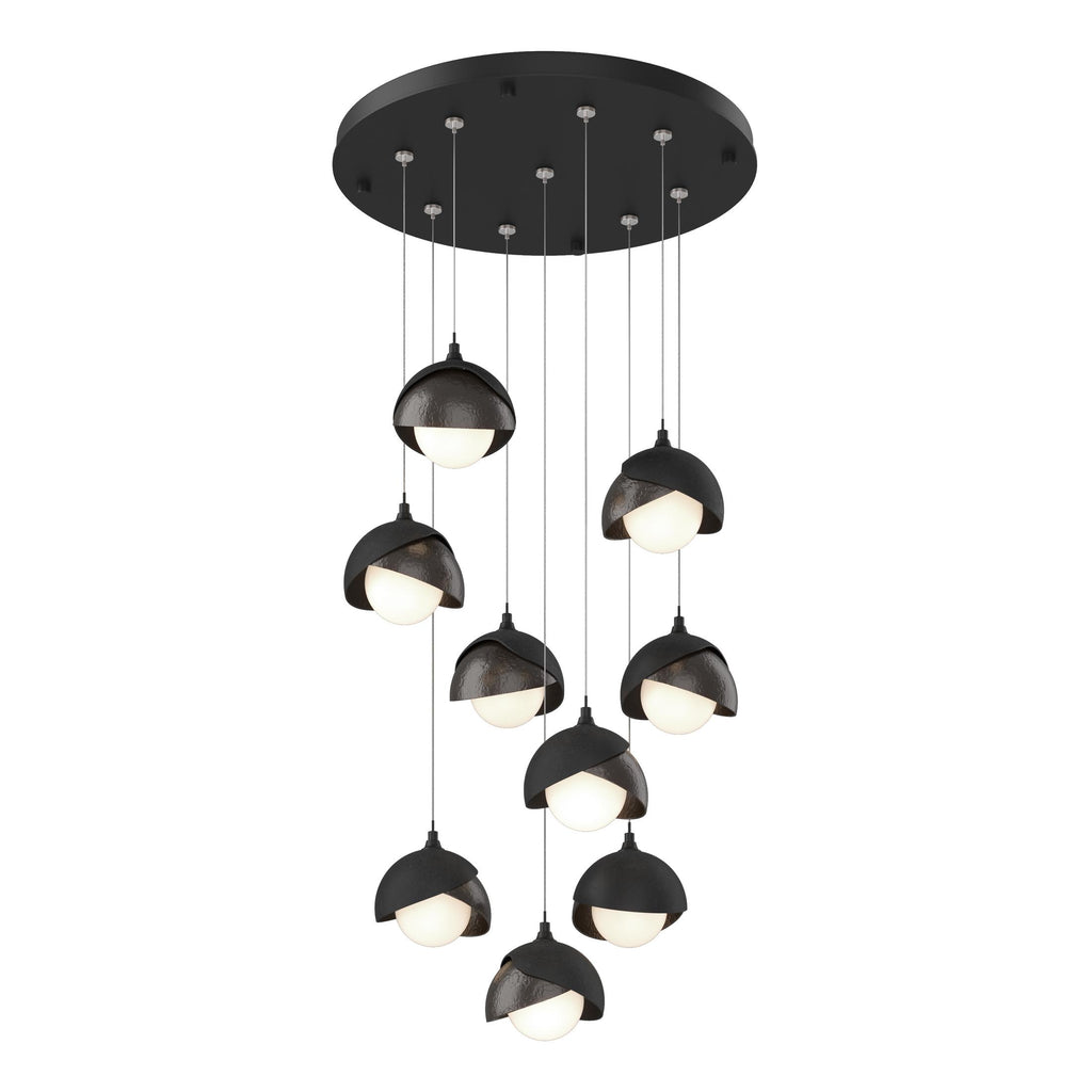 Hubbardton Forge Brooklyn 9-Light Double Shade Pendant