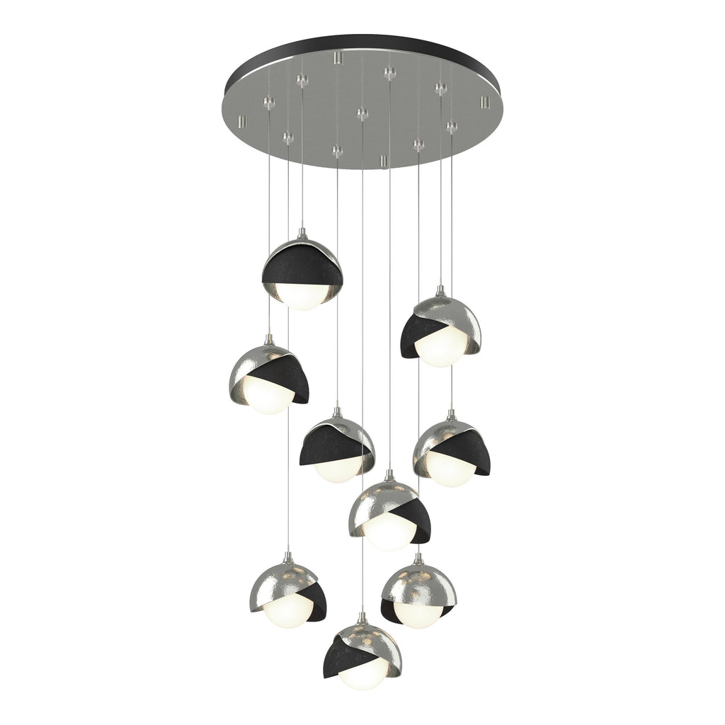 Hubbardton Forge Brooklyn 9-Light Double Shade Pendant