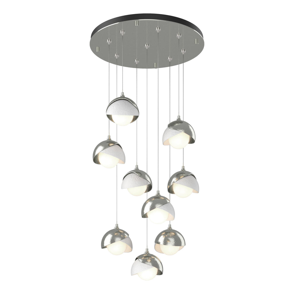 Hubbardton Forge Brooklyn 9-Light Double Shade Pendant