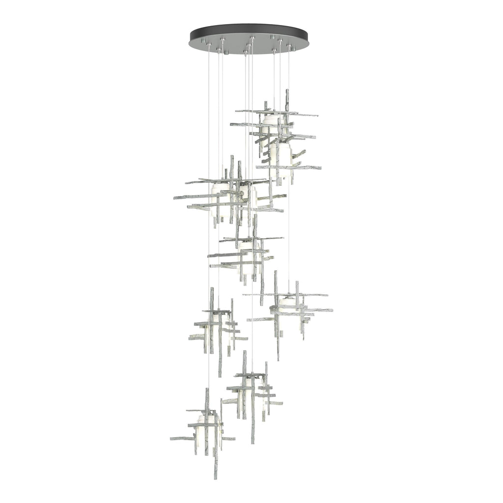 Hubbardton Forge Tura 9-Light Frosted Glass Pendant