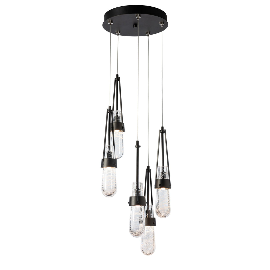 Hubbardton Forge Link 5-Light Blown Glass Pendant