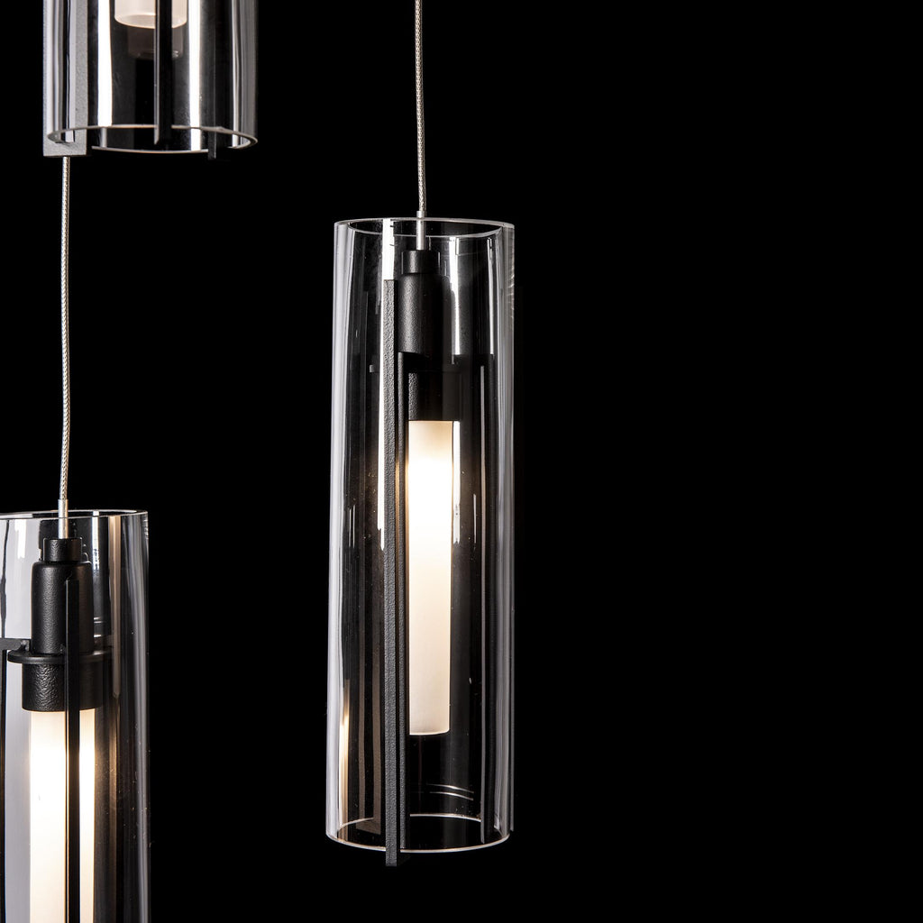 Hubbardton Forge Exos Glass 5-Light Pendant