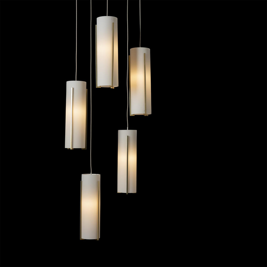 Hubbardton Forge Exos Glass 5-Light Pendant