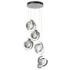 Hubbardton Forge Sterling Opal Glass (Gg) Riza 5-Light Pendant