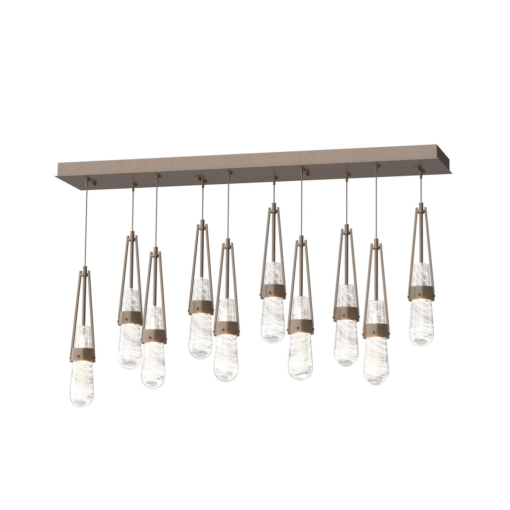 Hubbardton Forge Link 10-Light Blown Glass Pendant