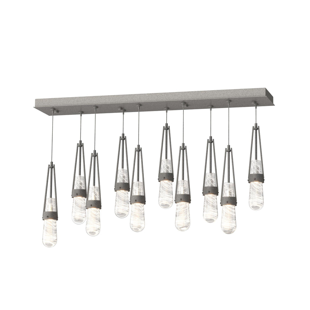 Hubbardton Forge Link 10-Light Blown Glass Pendant