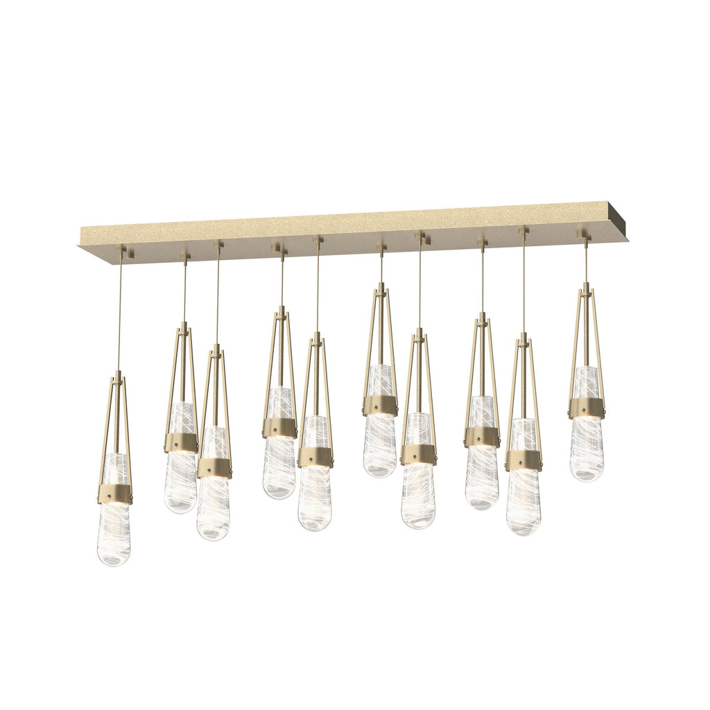 Hubbardton Forge Link 10-Light Blown Glass Pendant