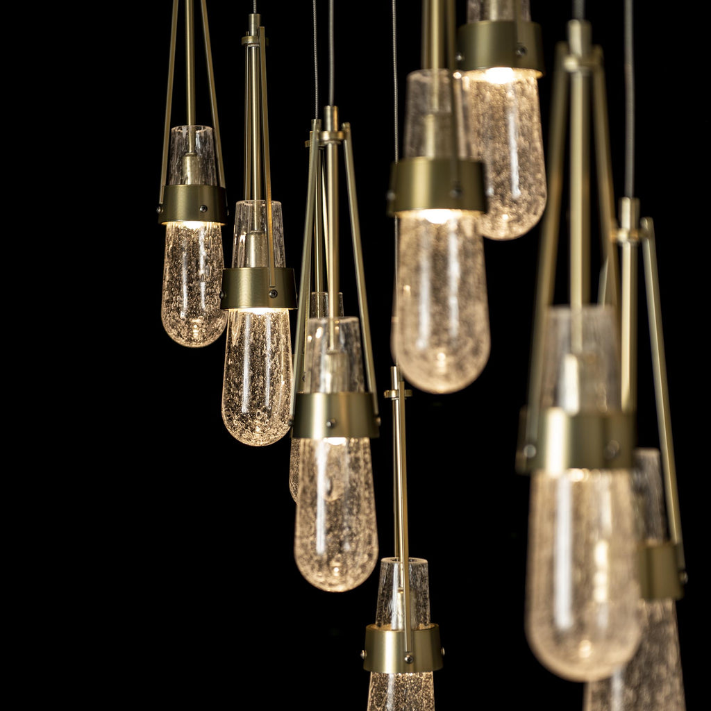 Hubbardton Forge Link 10-Light Blown Glass Pendant