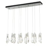 Hubbardton Forge Sterling Crystal Luma 10-Light Large Crystal Pendant