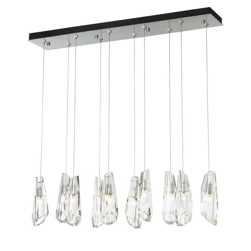 Hubbardton Forge Luma 10-Light Large Crystal Pendant